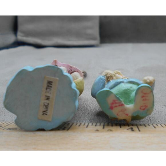 Miniature Anthropomorphic Pig Figures: Mama w/Baby (JC 1991), Dad w/Phone - Picture 8 of 8